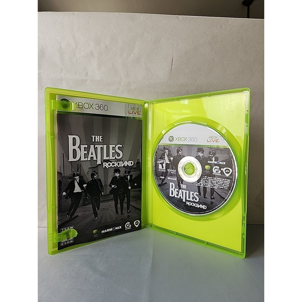 The Beatles Rock Band - Xbox 360 HARMONIX MTV Games Preowned - Picture 3 of 5